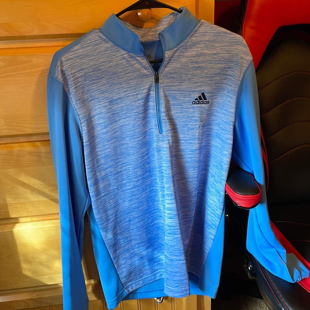 Blue Adidas pullover